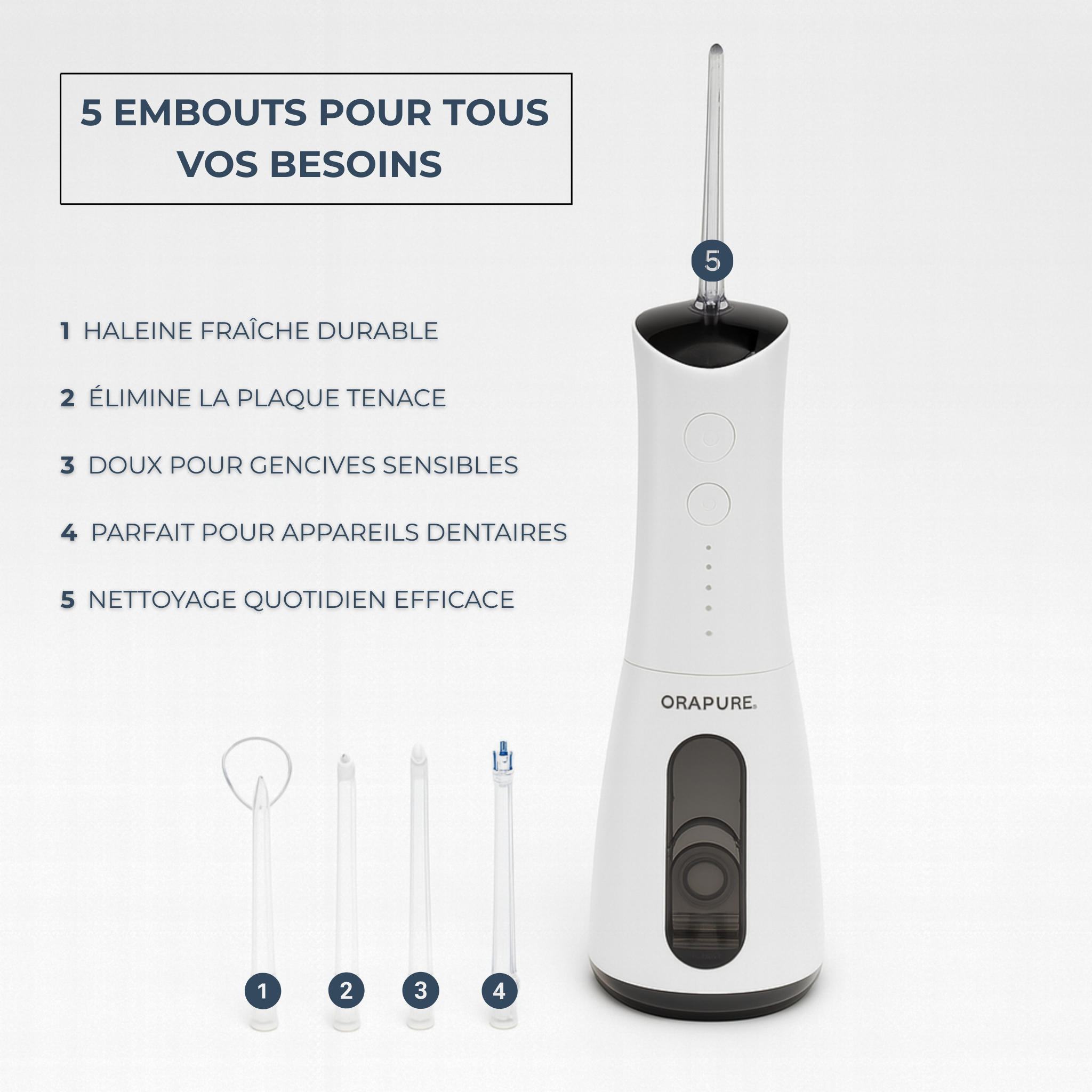 Orapure Le meilleur complément au brossage de dents