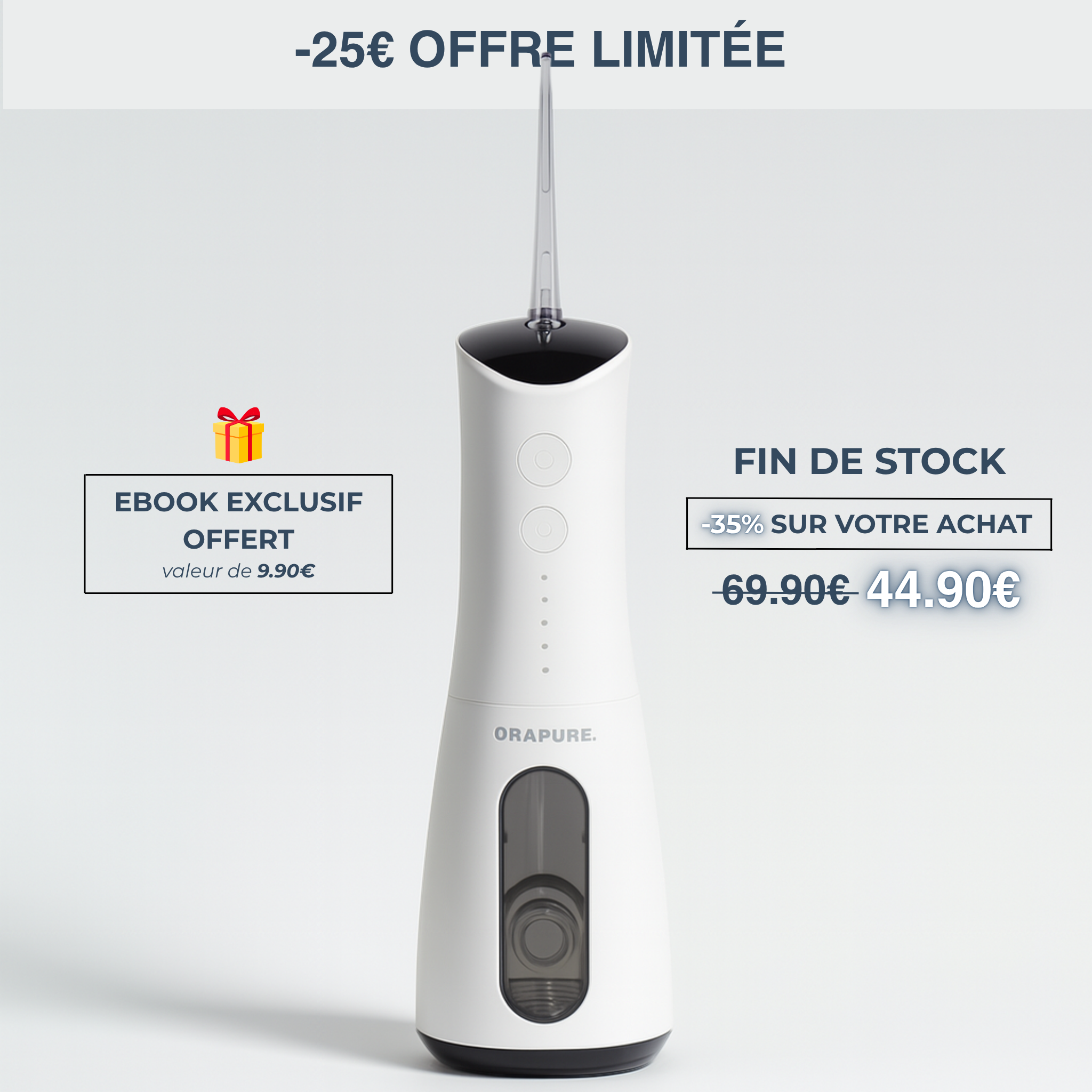 Orapure Le meilleur complément au brossage de dents